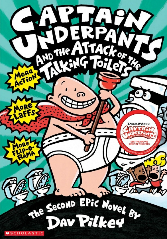 Captain Underpants #2: Captain Underpants and the Attack of the Talking Toilets