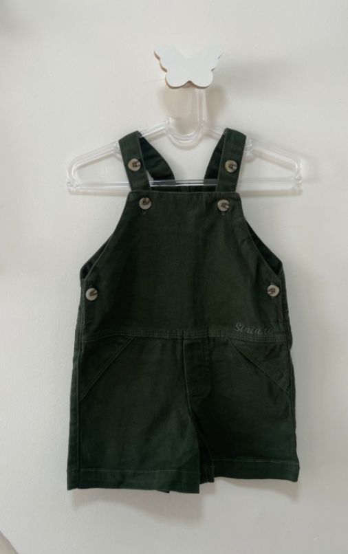 Jardineira jeans