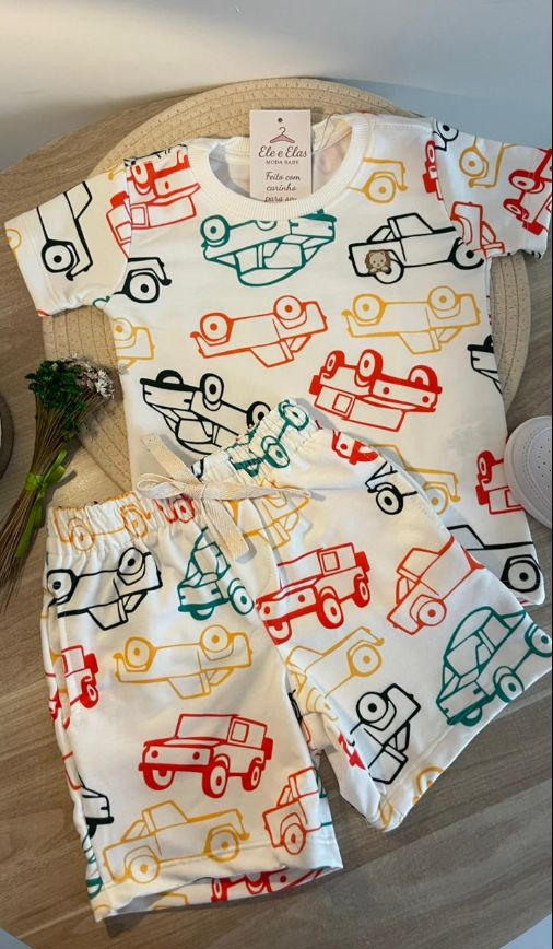 Conjunto Carrinhos color passeio