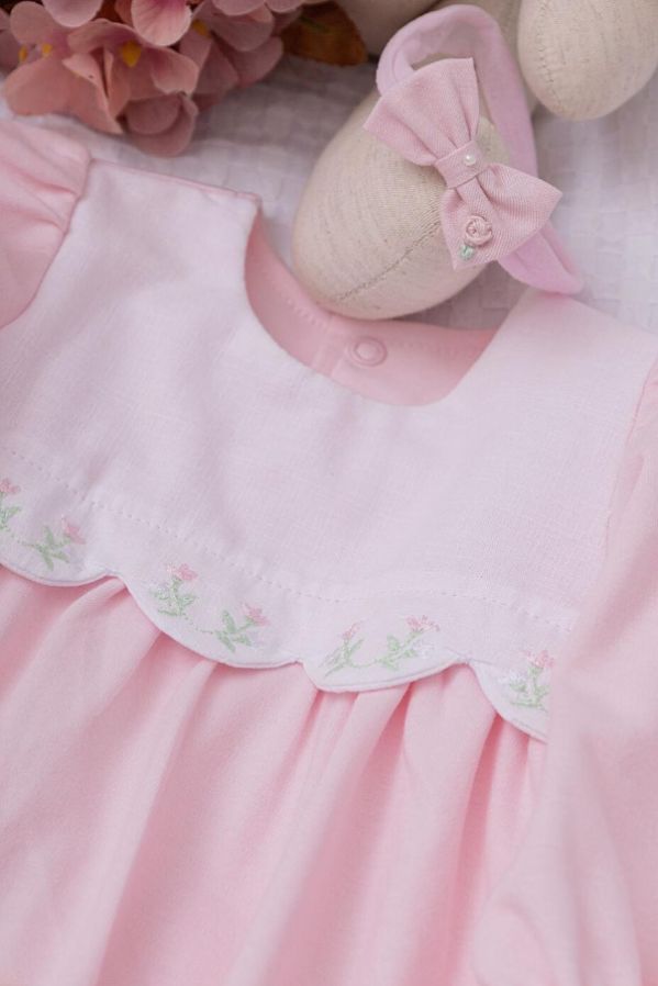 Macacão/vestido flores