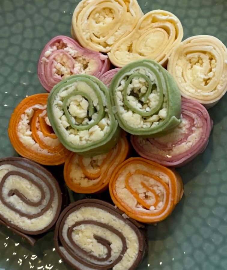 Mini Rondeli Colorido 4 Queijos 500g