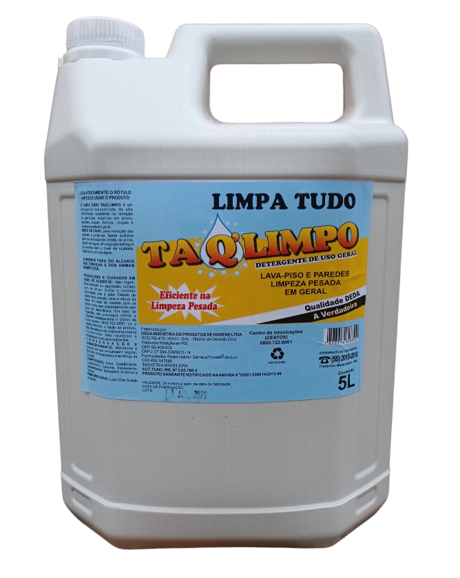 Detergente Limpa Tudo 5L
