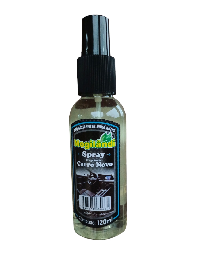 Aromatizador Automotivo Spray Carro Novo 120ML