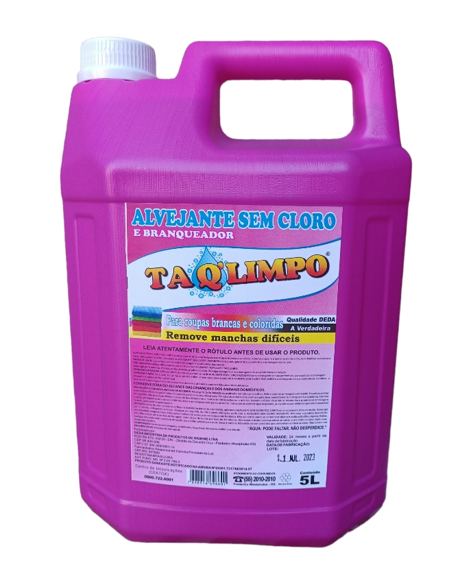 Alvejante sem Cloro e Branqueador 5L