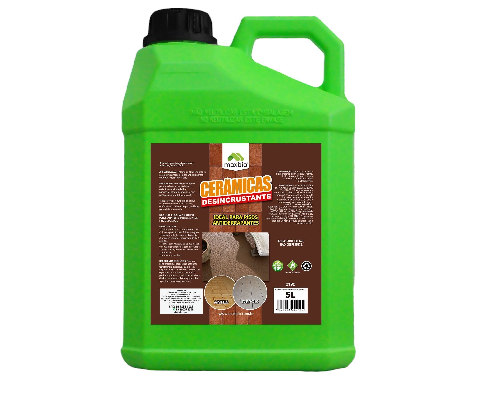 Cerâmica Desincustrante 5L