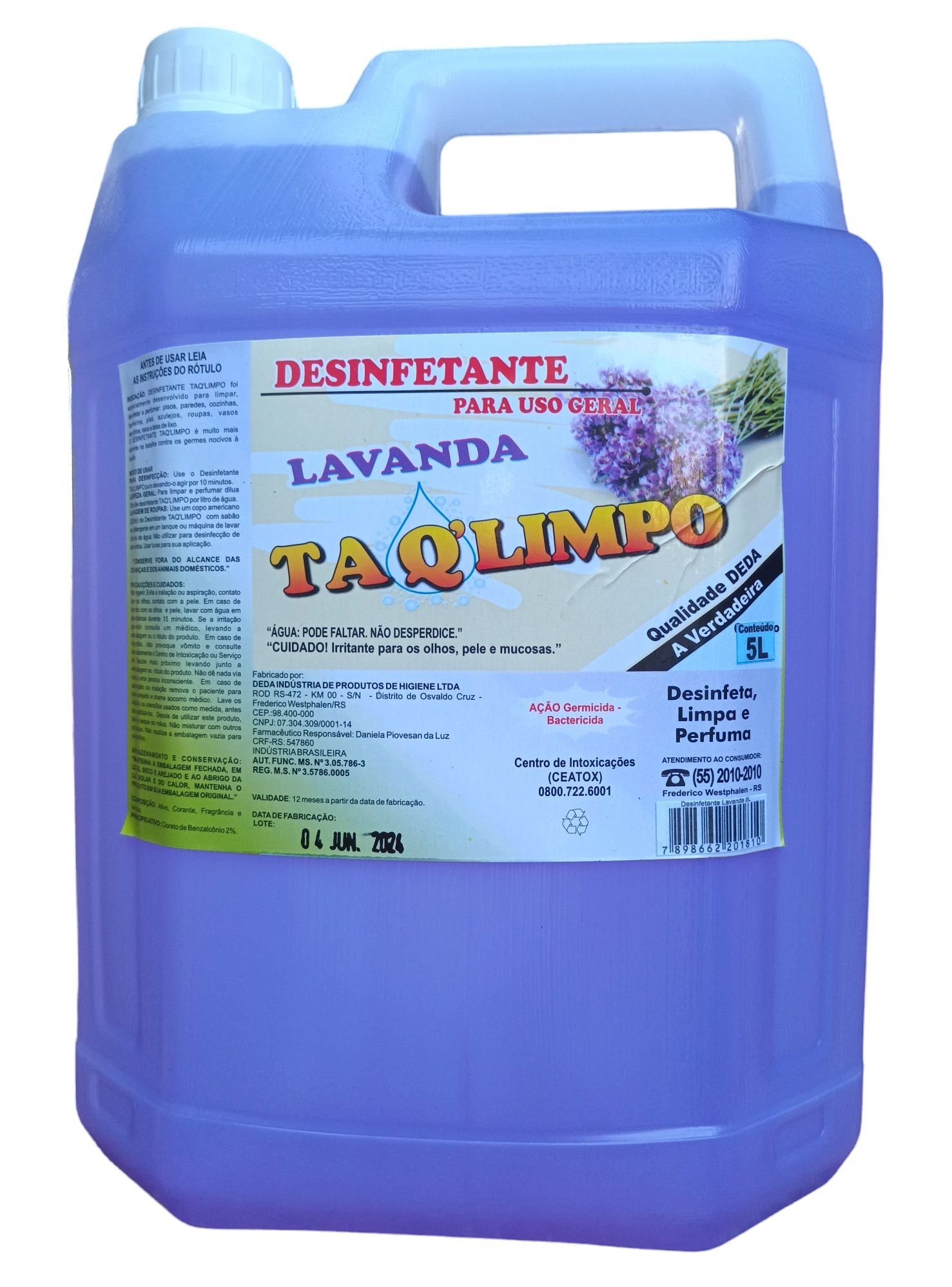 Desinfetante Lavanda 5L