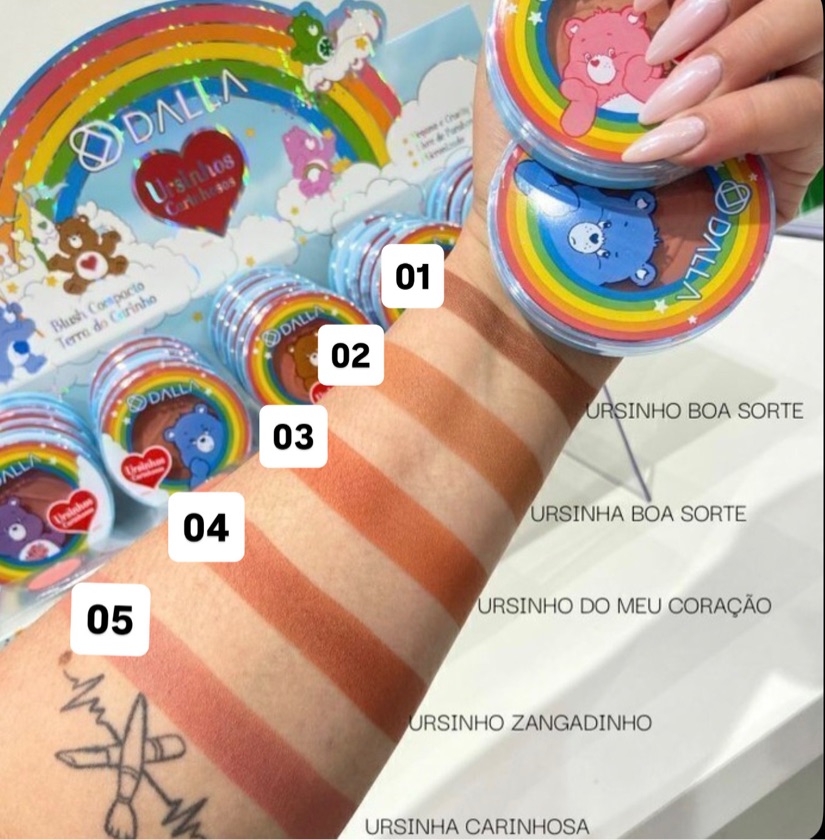 Blush Ursinho Carinhoso Dalla Makeup