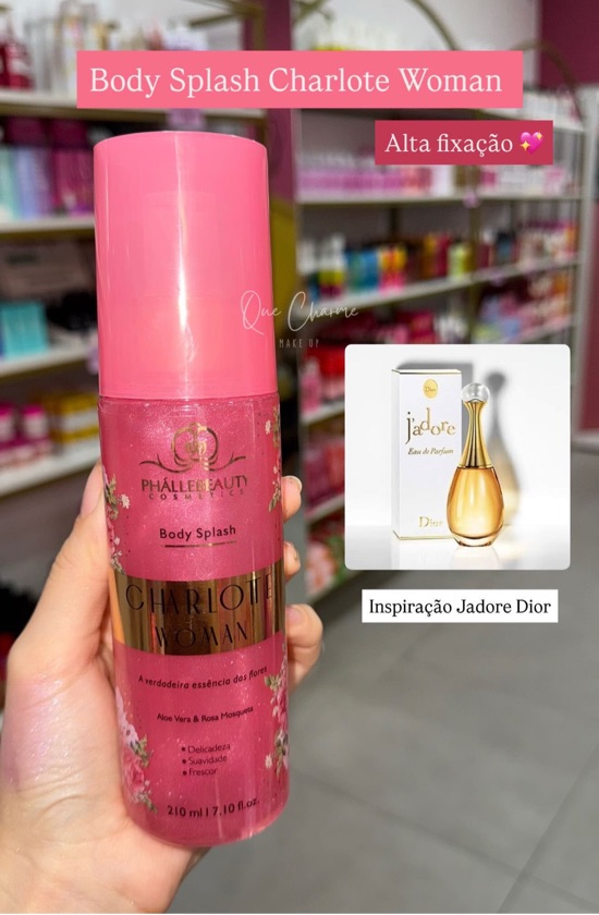Body Splash Charlote Phállebeauty