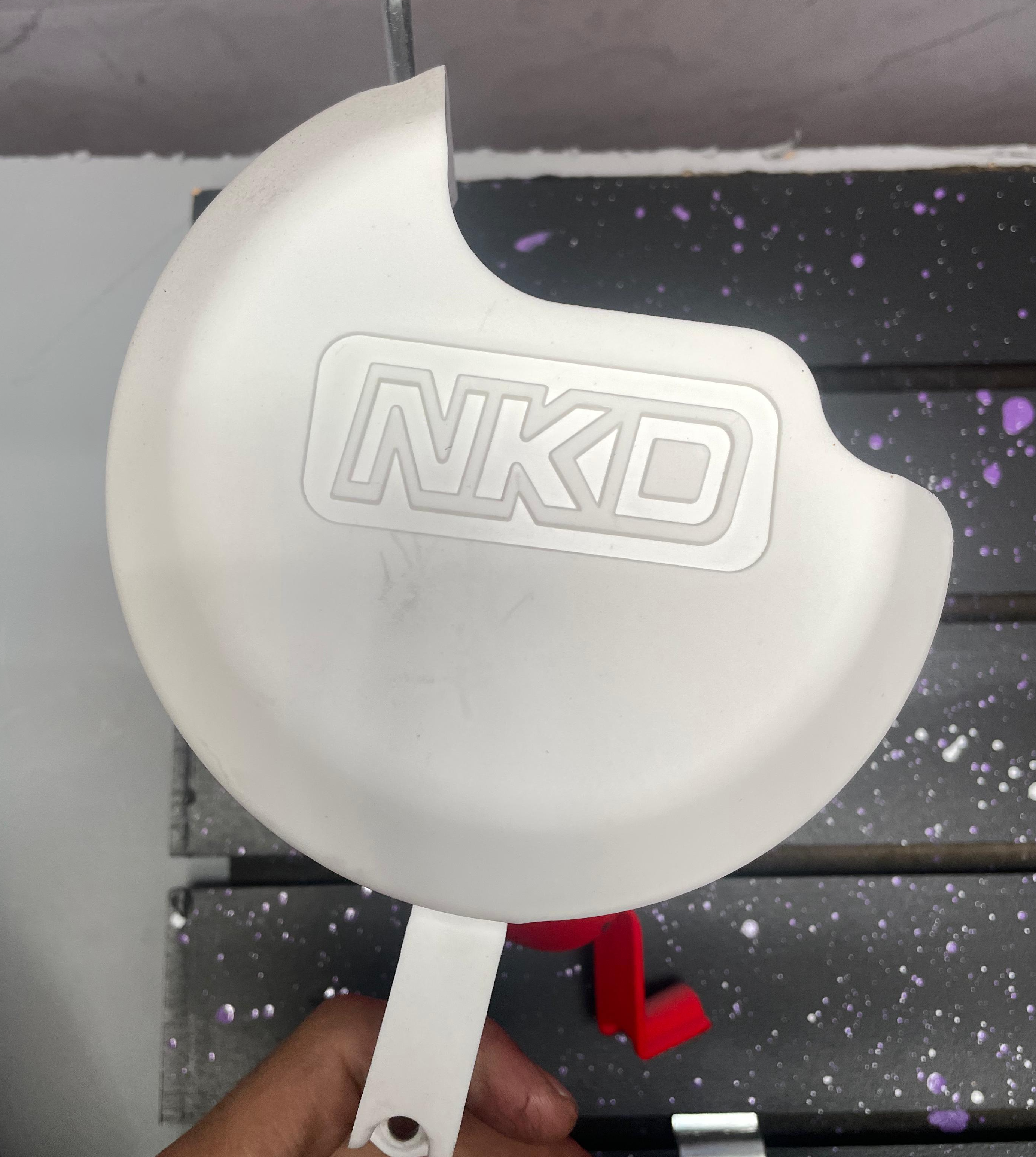 TAPA MOTOR NKD COLOR BLANCO