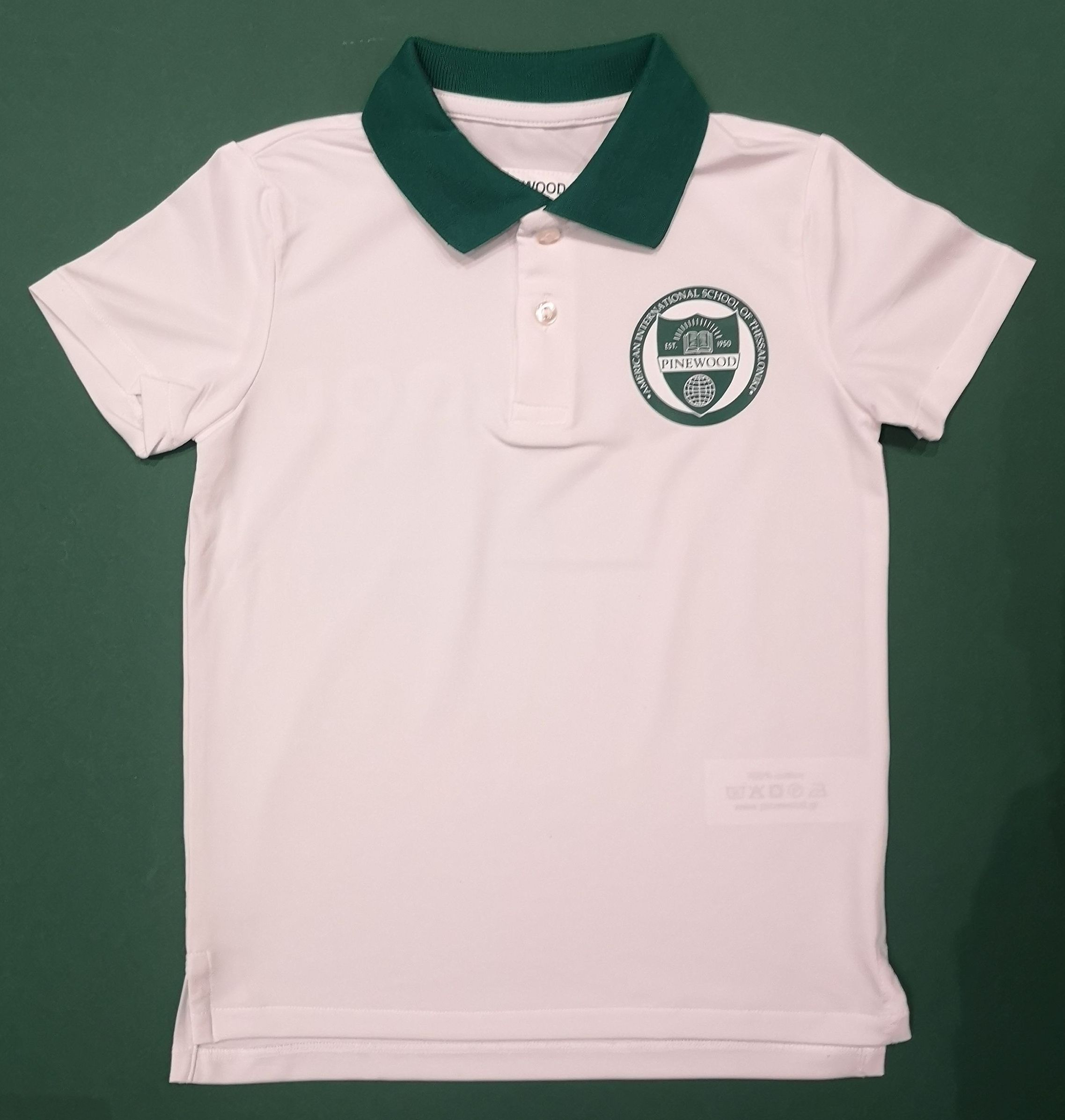 Polo Dri Fit White - Size 10