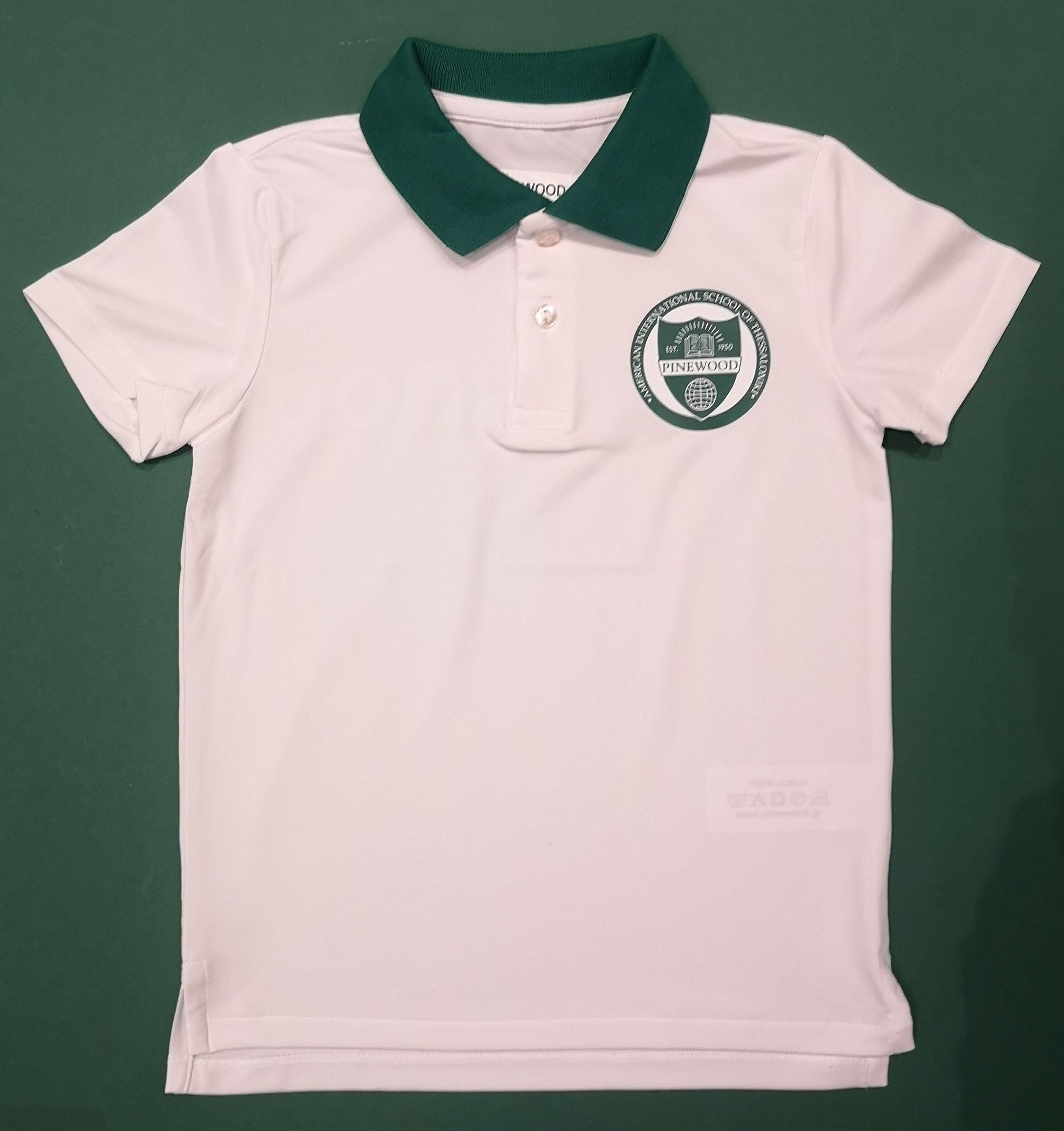 Polo Dri Fit White - Size 8