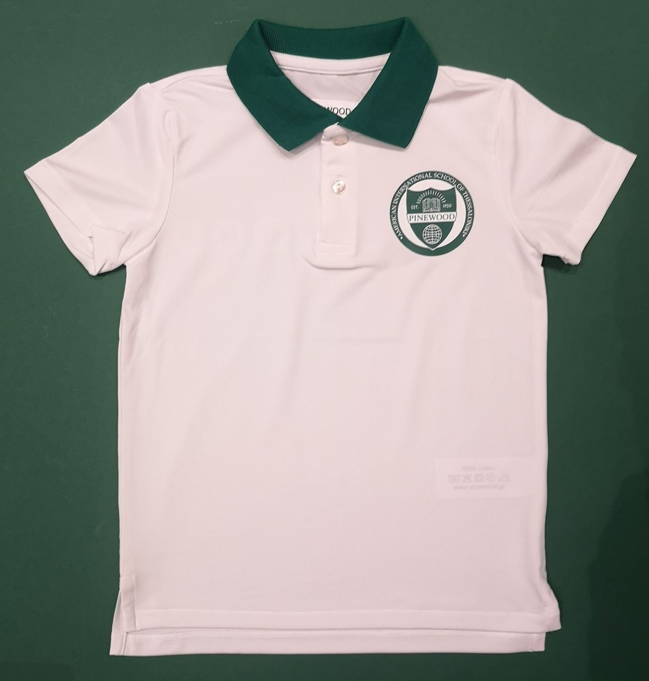 Polo Dri Fit White - Adult Medium
