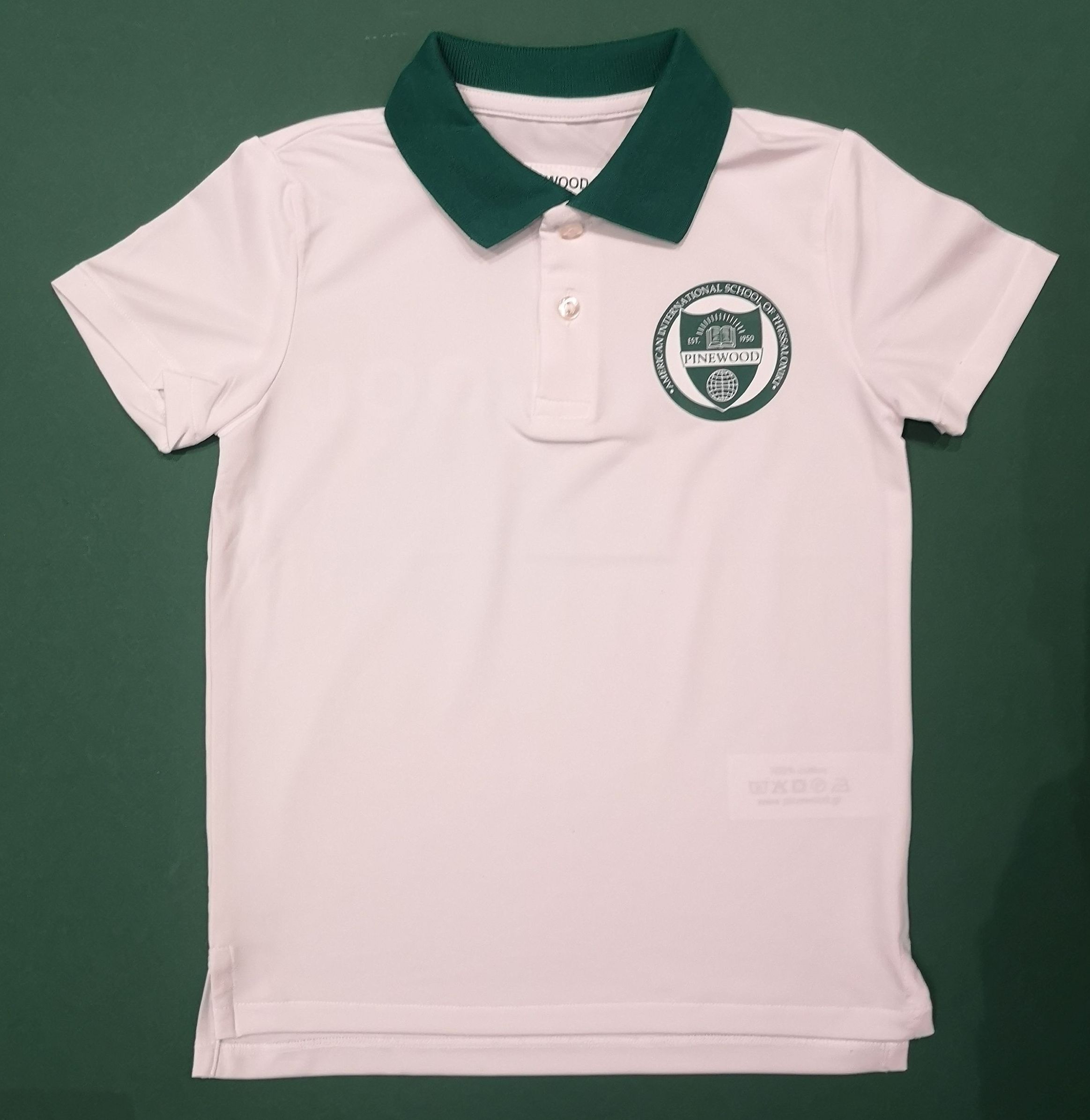 Polo Dri Fit White - Adult Small