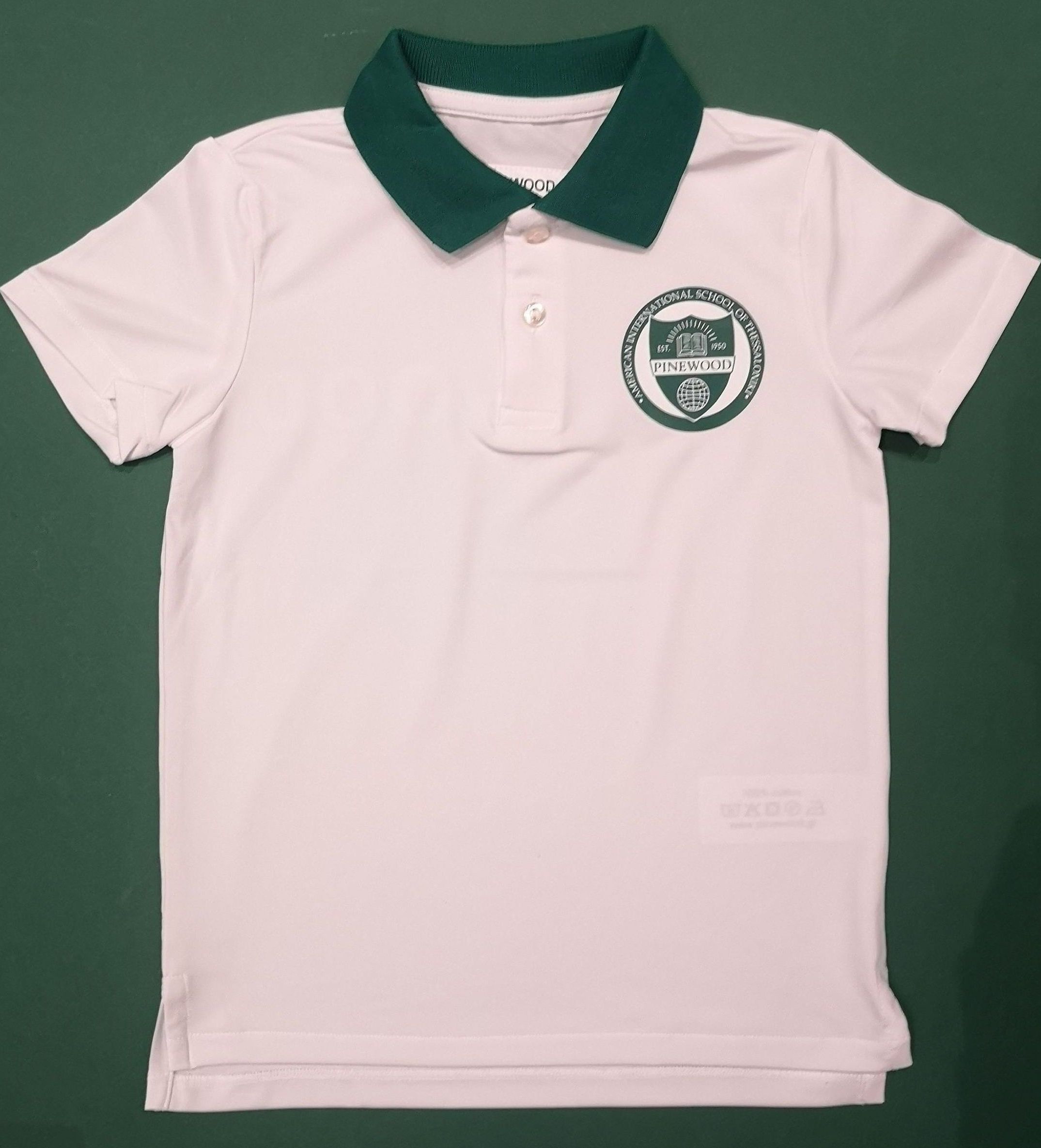 Polo Dri Fit White - Adult XXL