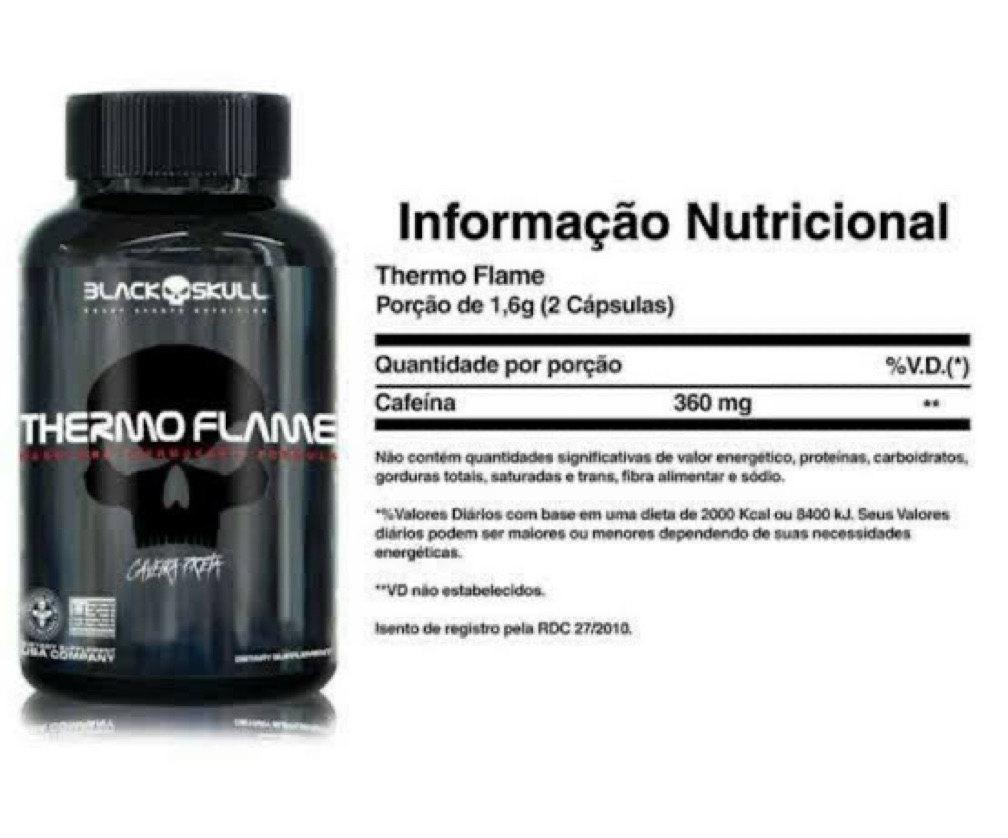 TERMOGÊNICO THERMO FLAME 60 TABLETES