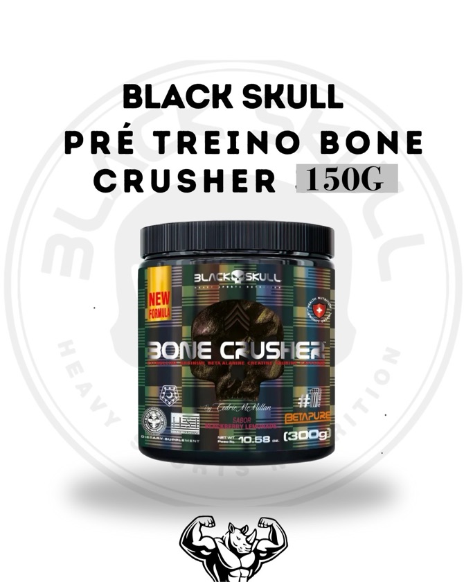 BONE CRUSHER HOT ORANGE (NOVA FÓRMULA) - 150G