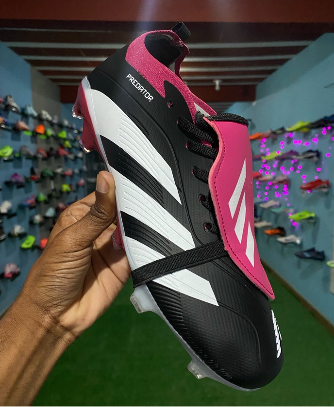 Adidas Predator Foldover - Rosa/Branca