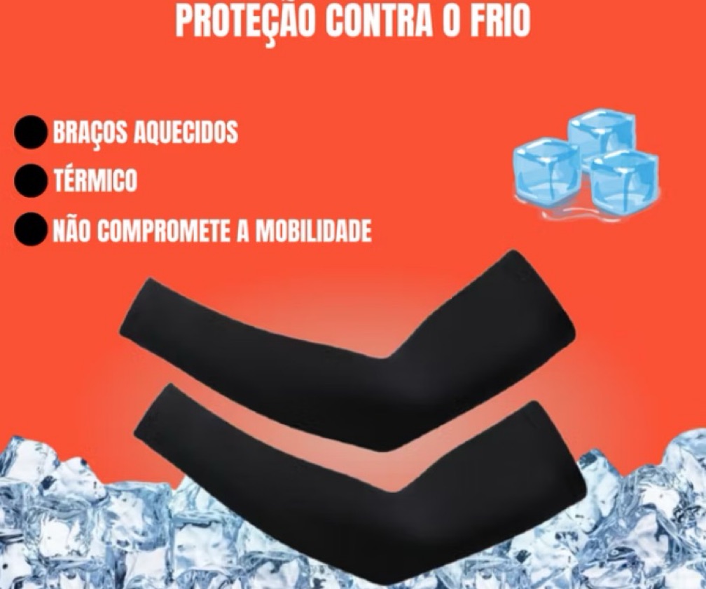 Manguito com proteção P/Dedo - Proteção UV50+