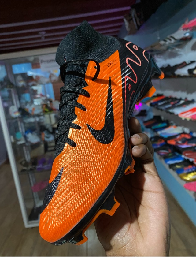 Nike Mercurial Zoom 15 Pro - Laranja/Preto