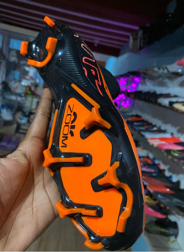 Nike Mercurial Zoom 15 Pro - Laranja/Preto