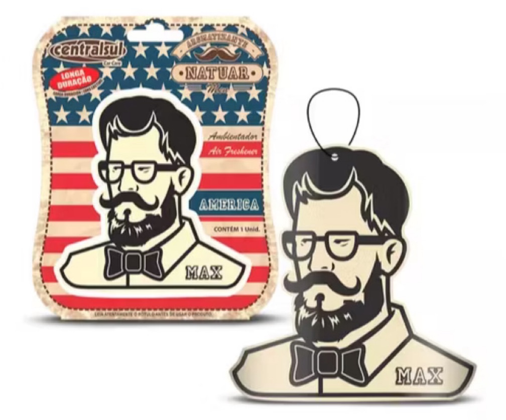 Aromatizante Miniatura Men America Central Sul