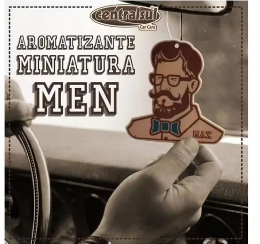 Aromatizante Miniatura Men America Central Sul