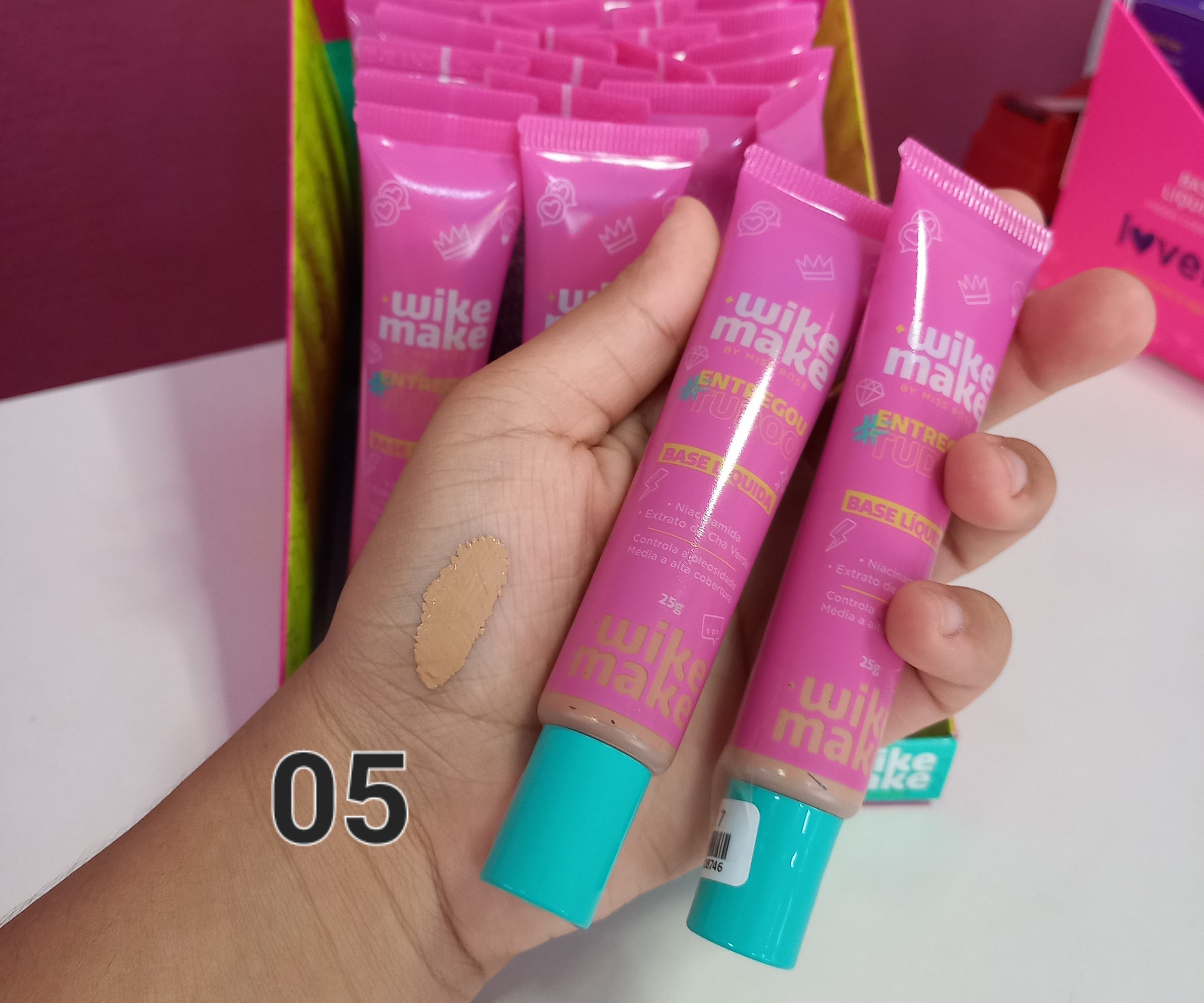 Base Matte Wike Make Cor 5 - By Miss Róse