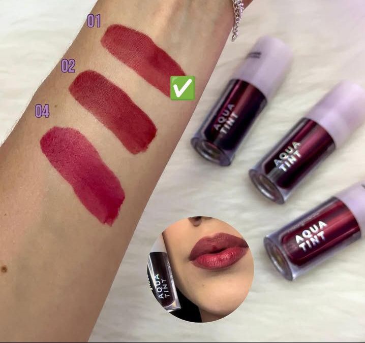 Aqua Tint Cor 01 - Ruby Rose