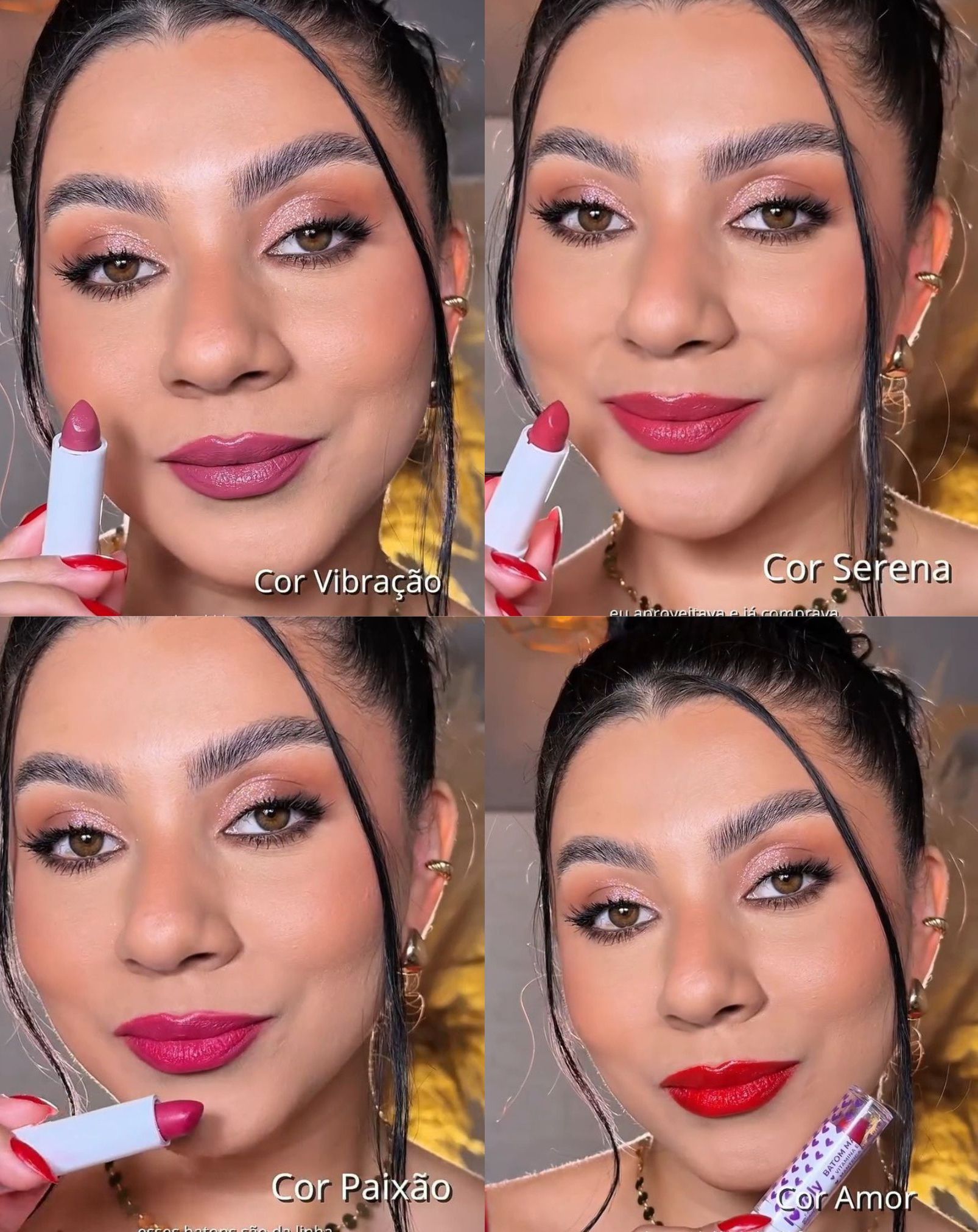 Batom Bastão Linha Lovely - Face Beautiful