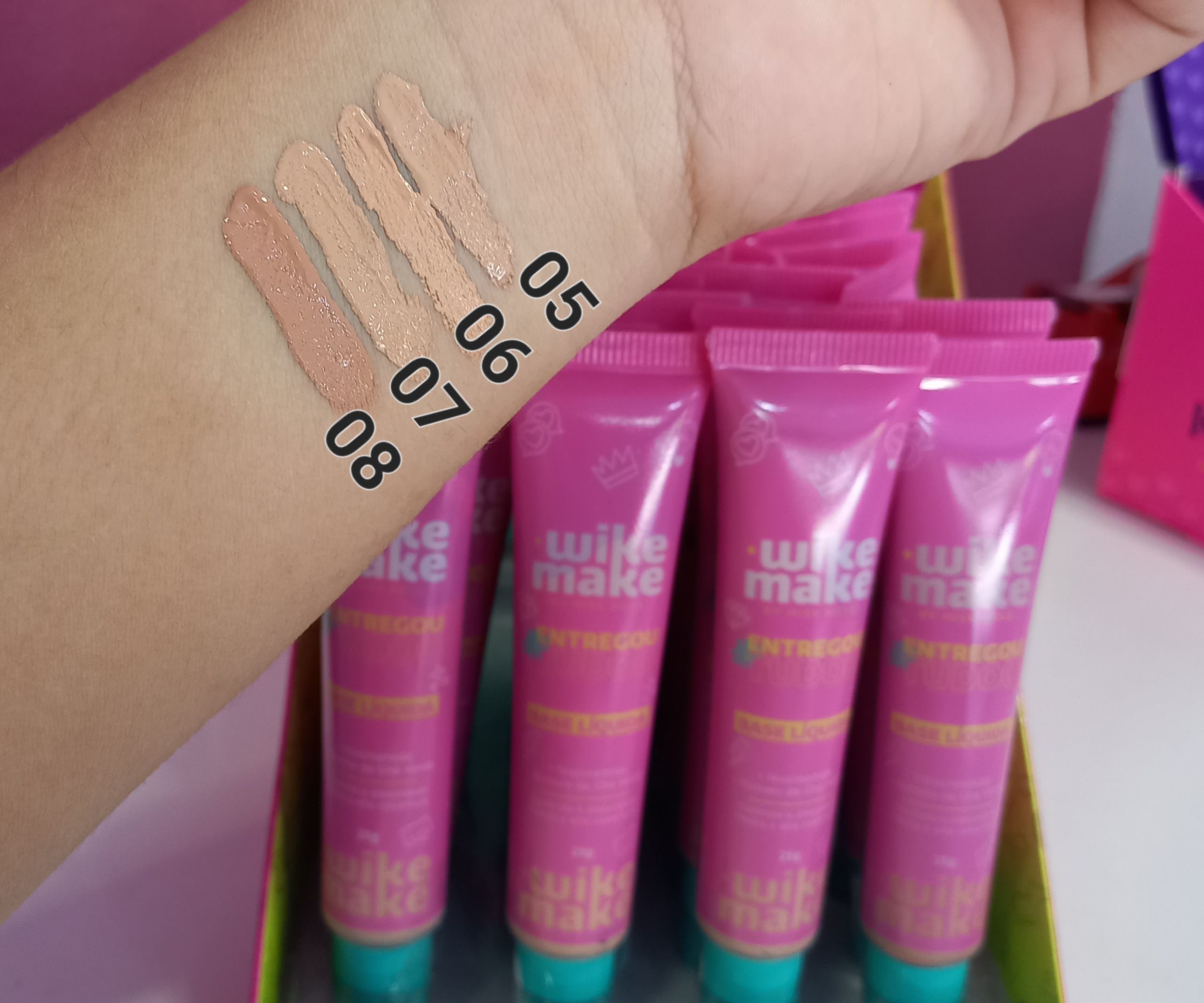Base Matte Wike Make Cor 5 - By Miss Róse