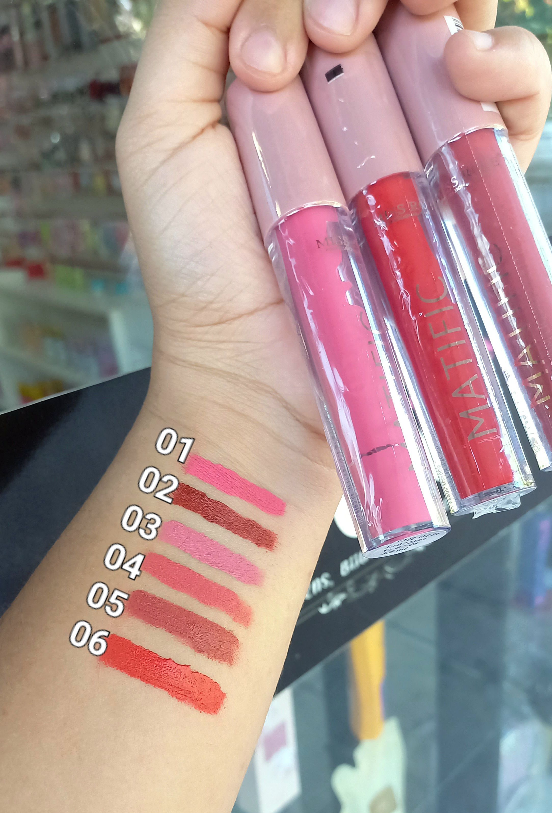 Batom Liquido Matific Da Miss Rôse