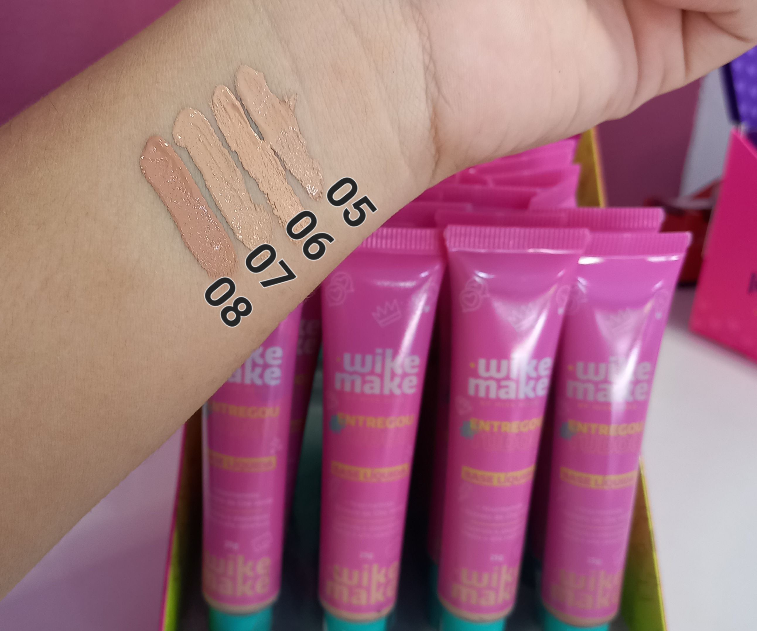 Base Matte Wike Make Cor 8 - By Miss Róse