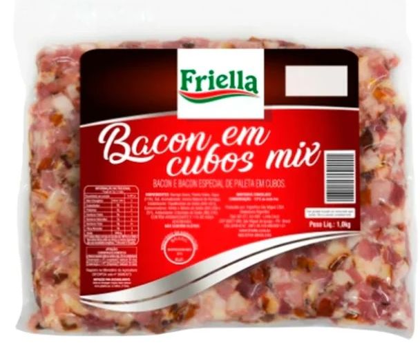 BACON FRIELA CUBO KG