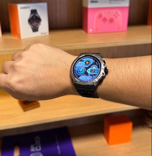 Colmi Robust 46mm | GPS, Strava, Chamadas, Treinos + Brinde