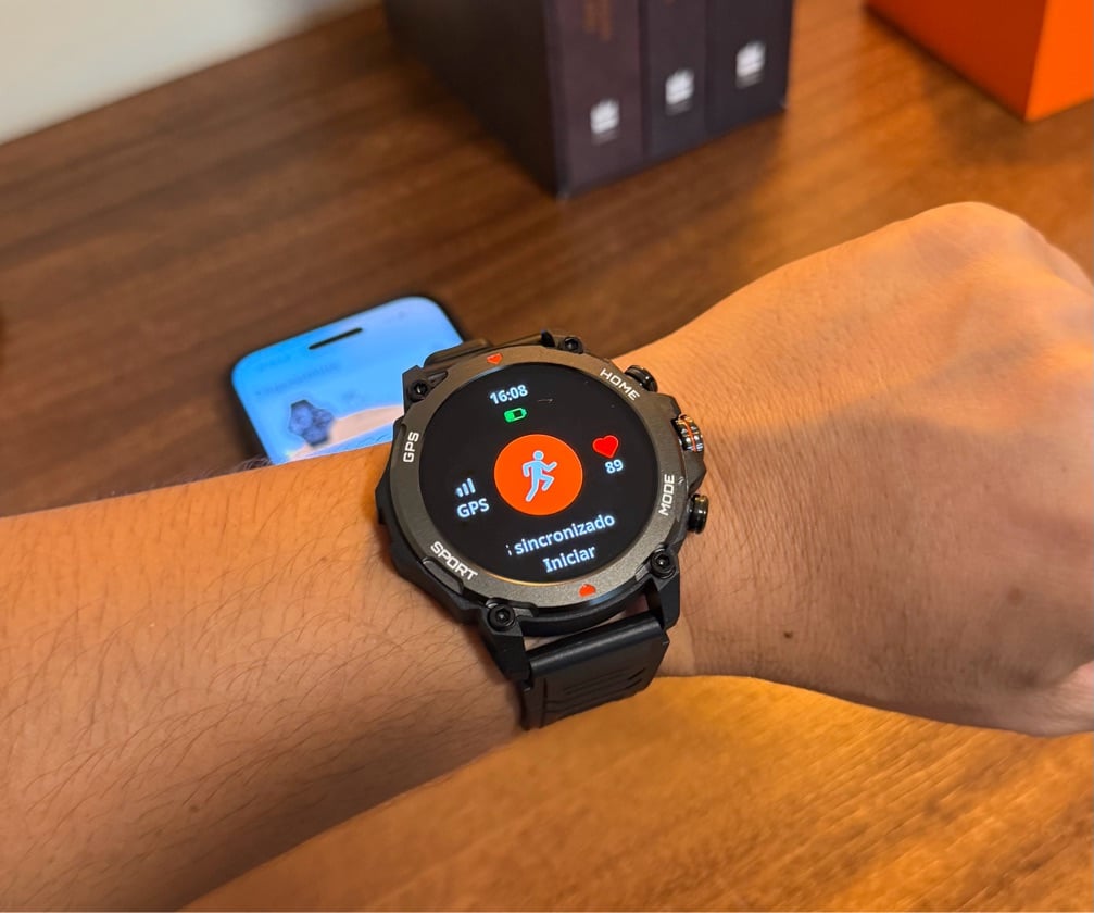 Trek One GPS | STRAVA | Treinos, chamadas, notificações, saúde e + Brindes
