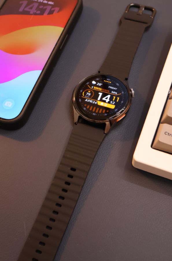 Haylou Watch 4S 45mm – GPS | Strava | 3 pulseiras