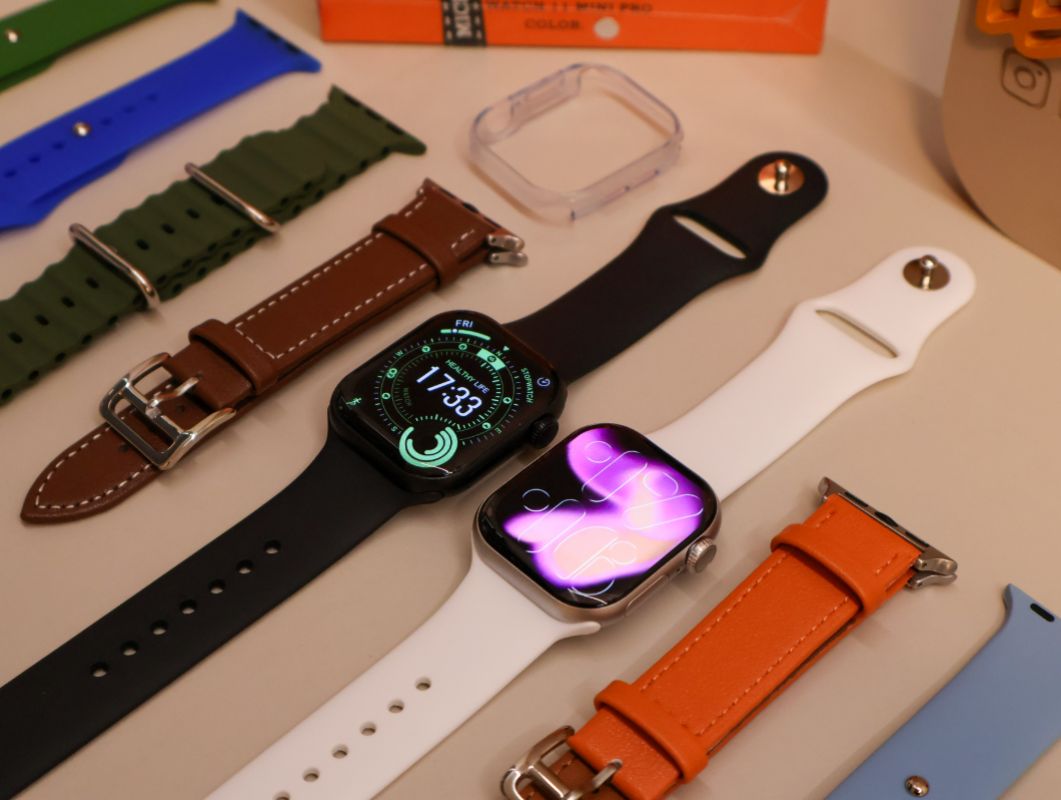 Watch 11 Mini Pro 41mm | Responde Whatsapp | 4 pulseiras + Case