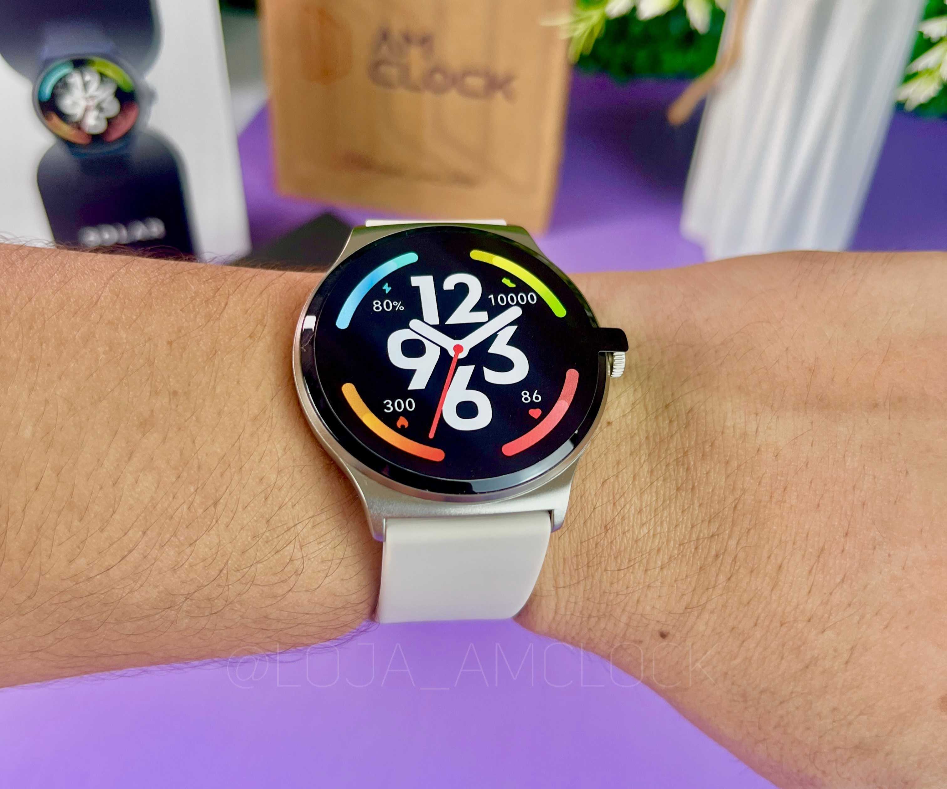 Haylou Solar Lite 44mm | Monitora treinos, saúde, notificações, chamadas 🎁 3 Pulseiras