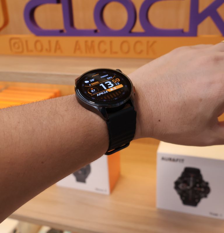 Haylou Watch 4S 45mm – GPS | Strava | 3 pulseiras