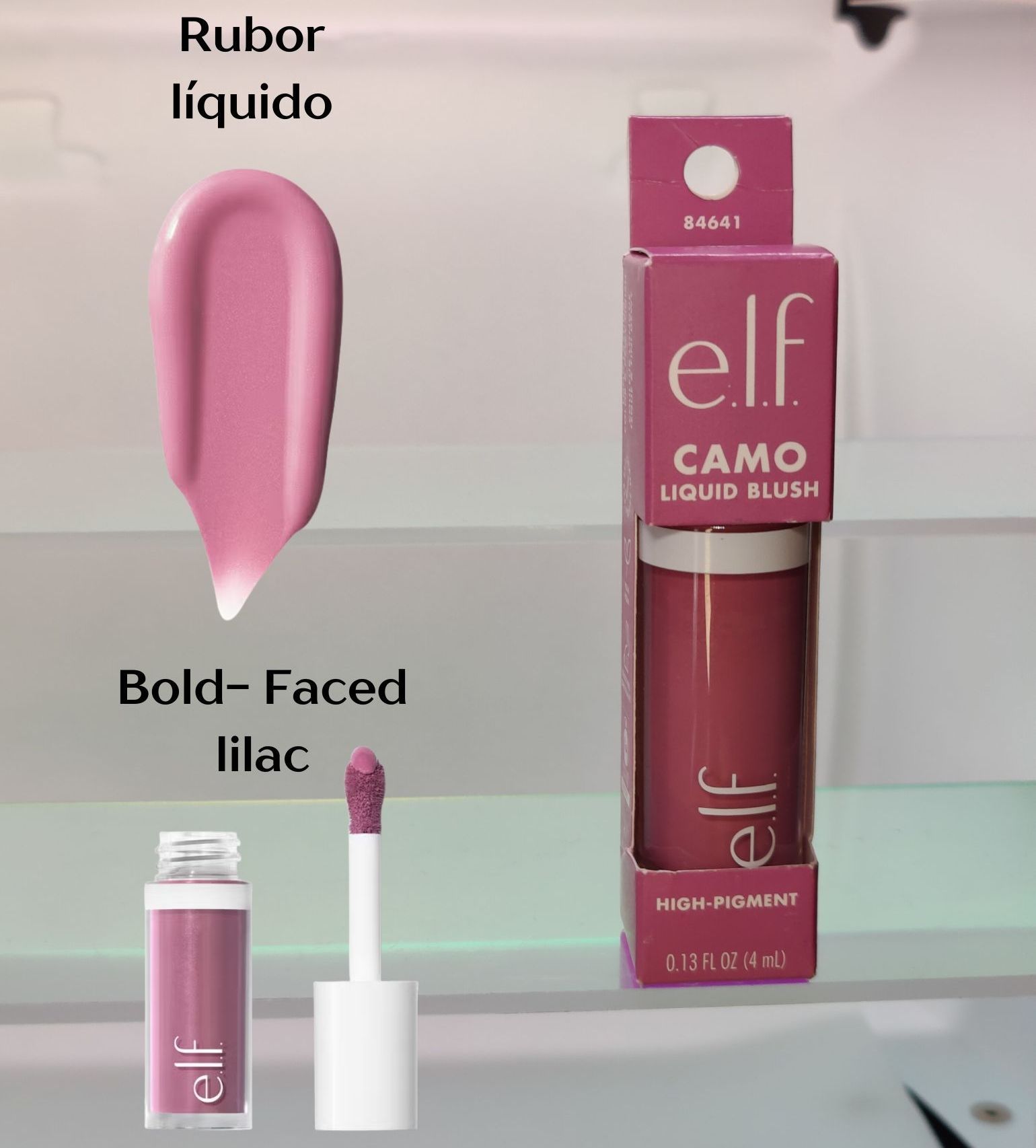 elf Blush Liquido -Tono - Bold-Faced Lilac