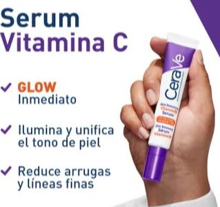 CeraVe con vitamina C con acido hialuronico 30 ml