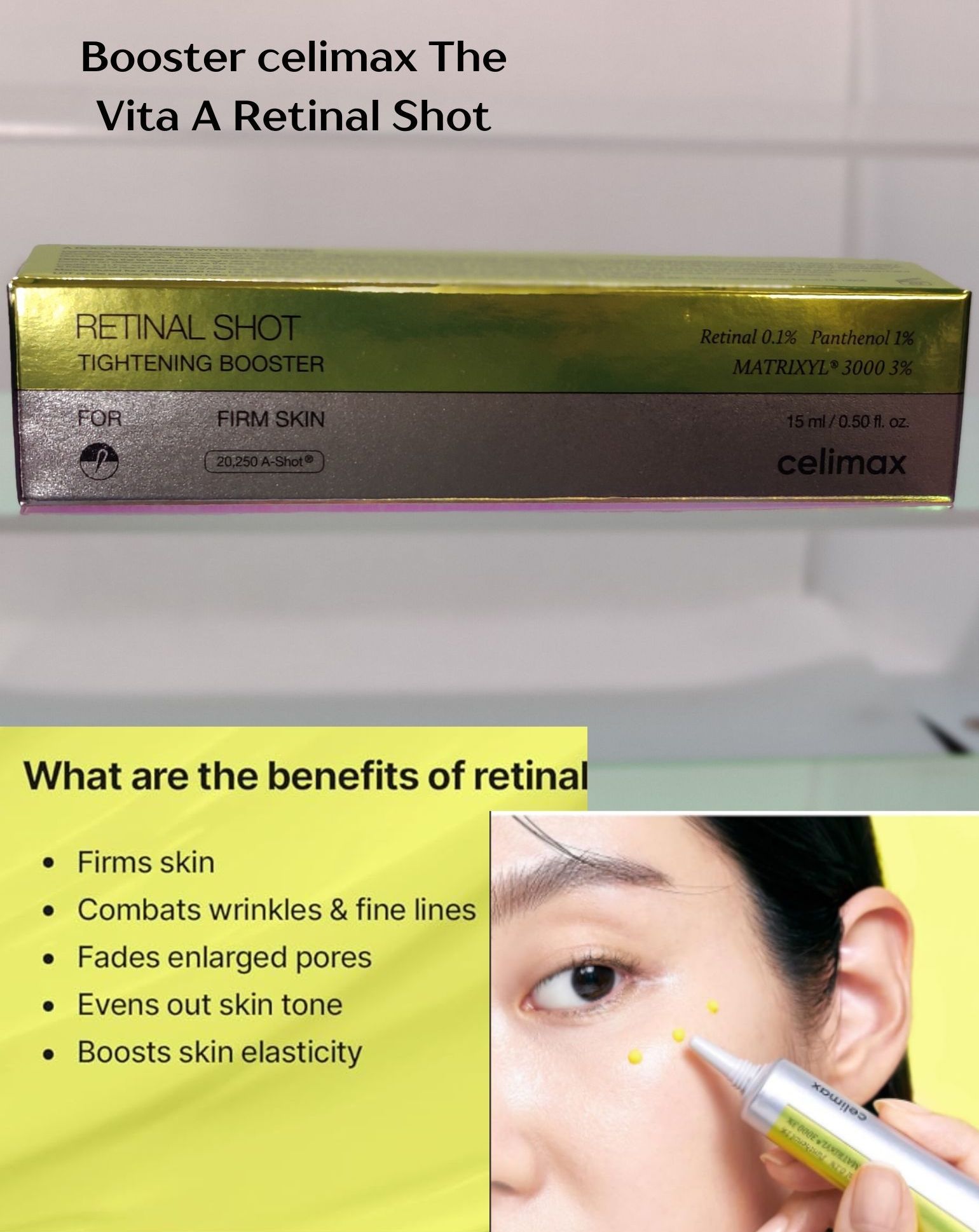 Booster celimax The Vita A Retinal Shot