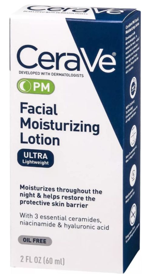 CeraVe Loción Hidratante Facial PM Americana 60ml