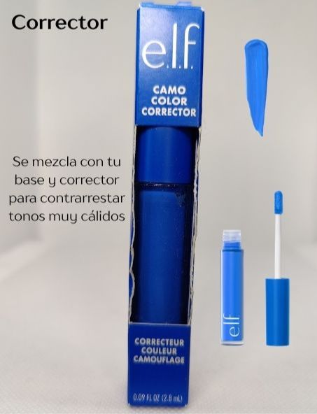 elf Corrector Tono Azúl