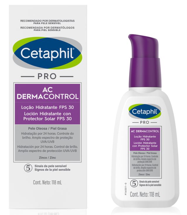 Cetaphil AC Derma Control Loción Hidratante FPS 30