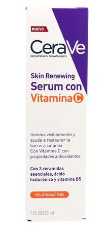 CeraVe con vitamina C con acido hialuronico 30 ml