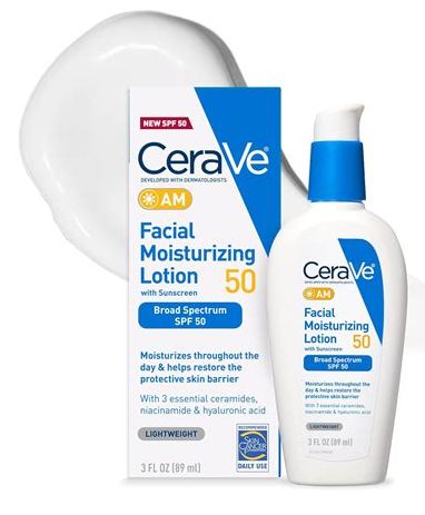 CeraVe Loción Hidratante Facial AM Americana 89ml
