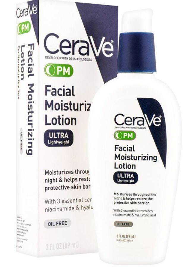 CeraVe Loción Hidratante Facial PM Americana 89ml