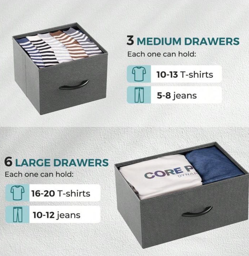 Mesa Cajonera Cuadrada de 9 Niveles