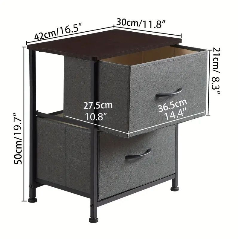 Mesa Cajonera de 2 Niveles